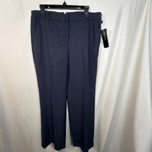 Jones New York Womens‎ Dress Pants Midnight Navy Size 12 New With Tags